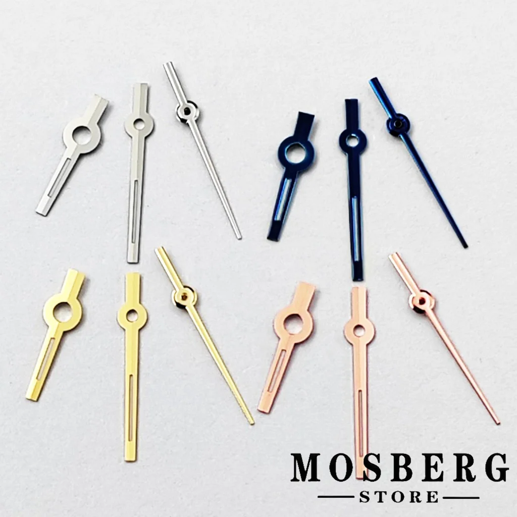 Стрелки часов зеленые светящиеся NH05 NH06 серебристо-синие часы аксессуары с