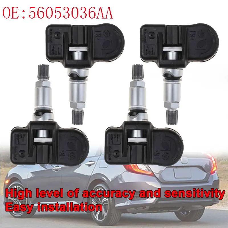 4 шт. новая система контроля давления в шинах TPMS для Dodge Chrysler Jeep 315 MHz 56053036AA