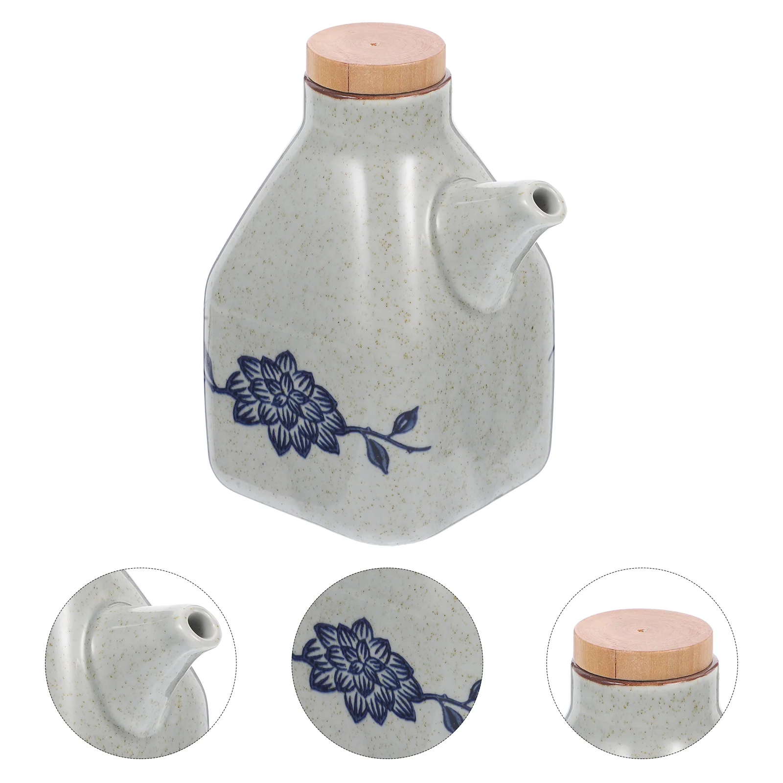 Керамический горшок для масла в японском стиле кухонная банка смазки