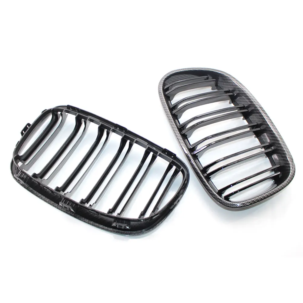 1Pair Grill Auto Front Bumper Grille Kidney Replacement Grilles For BMW 1 Series F20 F21 116i 118i 120i 120d 125i 2012 2013 2014 - купить по