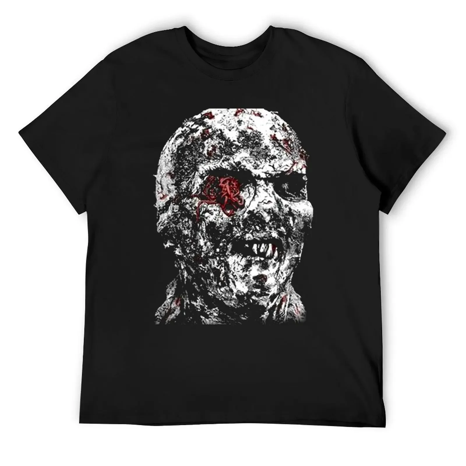 Мужская футболка Croswit голубая хлопковая