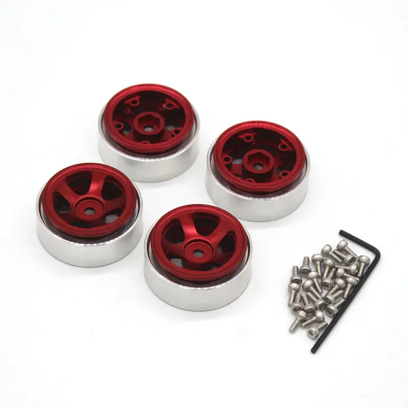

FMS 1/18 way legal ze Rc brass metal parts star wheel balance rim hub