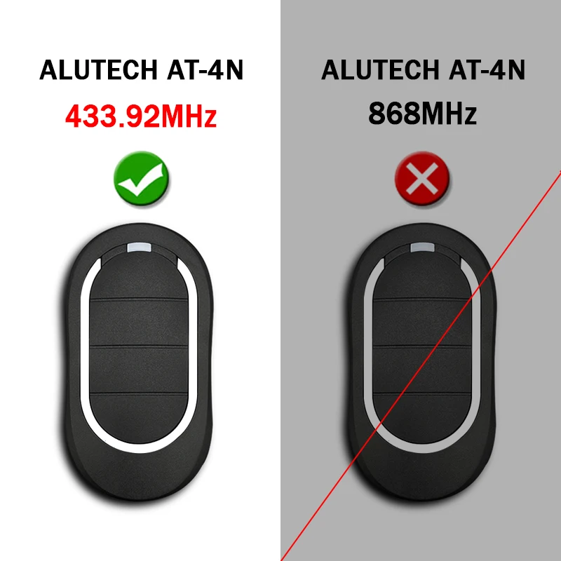 Фото Пульт ALUTECH AT-4N, для гаража, ворот, шлагбаума, брелок Алютех брелок №2