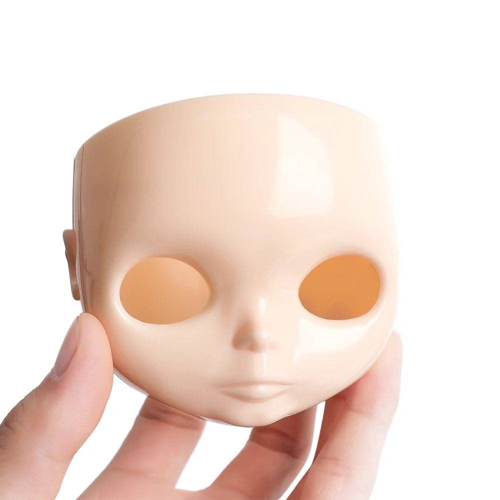 

1Pc 1/6 Blyth DIY Dolls Faceplate With Backplate for 30cm Plastic Blyth No Makeup Face and Screw Fashion Toys Accessories