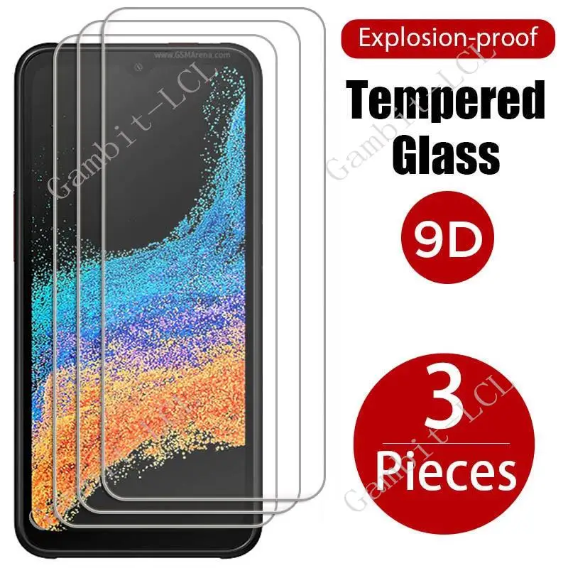 Закаленное стекло для Samsung Galaxy Xcover6 Pro 2, защитная пленка для экрана, 3 шт. Закаленное стекло для Samsung Galaxy Xcover6 Pro 2, защитная пленка для экрана, 3 шт.