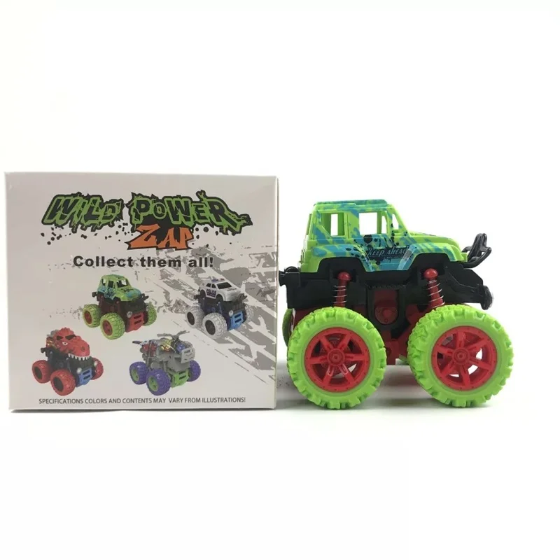 

Kids Toy Car Inertia Four-Wheel-Drive off-Road Vehicle Children Car Model Educational Simulation Vehicle Toy Children Gift Toys