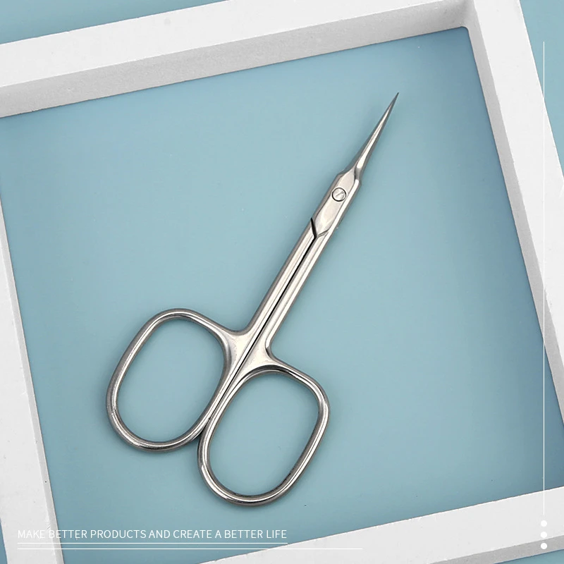 

Ножницы для кутикулы, изогнутый триммер для ногтей, устройство для стрижки омертвевшей кожи, инструмент для профессионального дизайна ногтей, принадлежности для маникюра