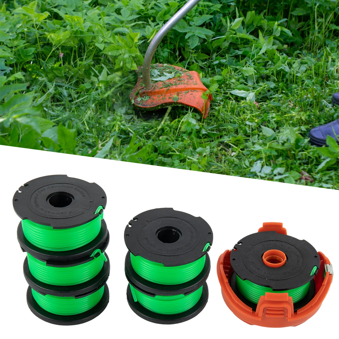 

Brand New Spool Cap Lawn Mower Parts Long Service Life Solid Easy To Install Highly Match Garden For Black & Decker