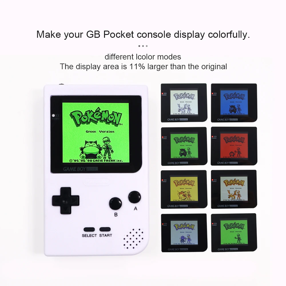 

Светодиодная ретро-консоль Q5 Super SOD RIPS для Nintendo Game Boy Pocket