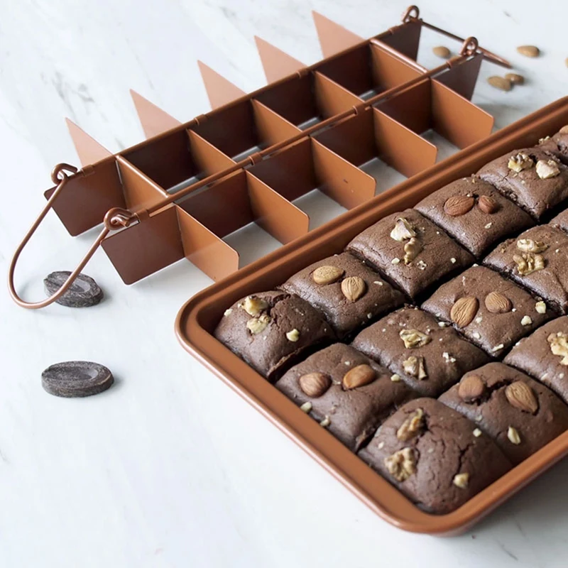 Кухонная посуда Brownie с антипригарным грилем разделителем |