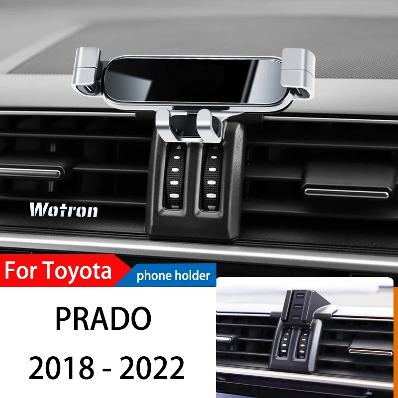 

Автомобильный держатель для телефона для Toyota Prado 2014-2022 GPS Специальный гравитационный навигационный мобильный кронштейн Поворот на 360 градусов подставка аксессуары