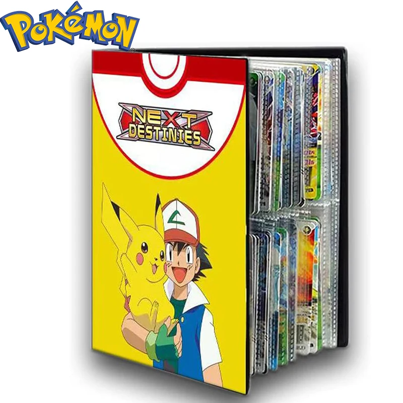 

Альбом для карт Gameboy с покемоном, 240 шт., книга с героями мультфильмов, Такара томия, аниме, новая игровая карта, держатель VMAX GX EX, коллекционна...