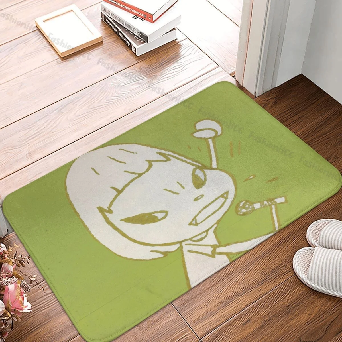 

Нескользящий коврик Yoshitomo Nara Girl, симпатичный художественный коврик для ванной, спальни, коврик для приветствующих комнатных украшений