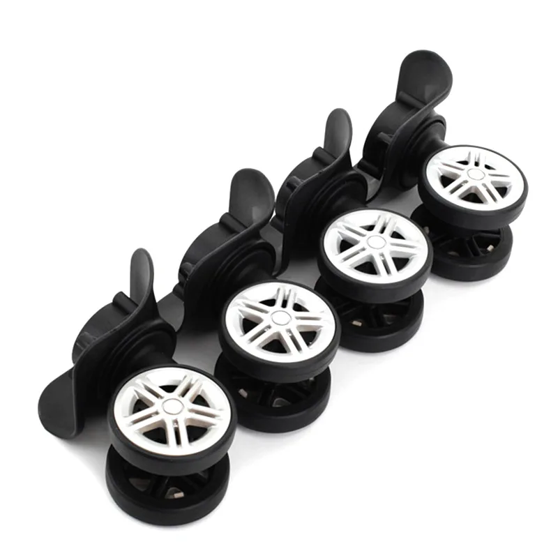 Suitcase Wheels Mute and Wear-resistant Universal Wheels for Luggage Bag Accessories Trolley Case Wheels Luggage Casters