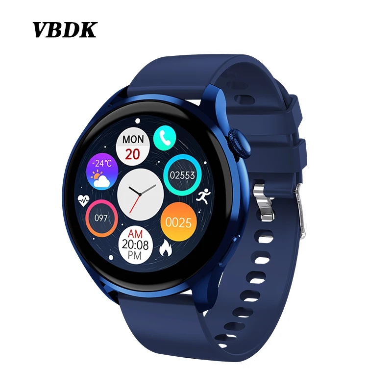 

2022 SmartWatch Smart Watch Men VBDK HW66 AMOLED 1.35 Inch HD Screen Blood Pressure Test Bluetooth Call Connected pk GTR 3 GTS 2