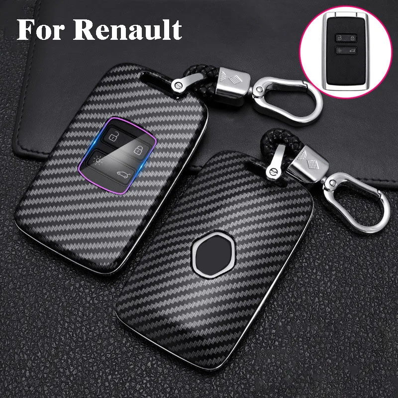 

For Renault Koleos Kadjar Megane Kangoo Laguna Talisman Captur Espace Clio Zoe Scenic 4 Arkana Sandero Twingo ABS Car Key Cover