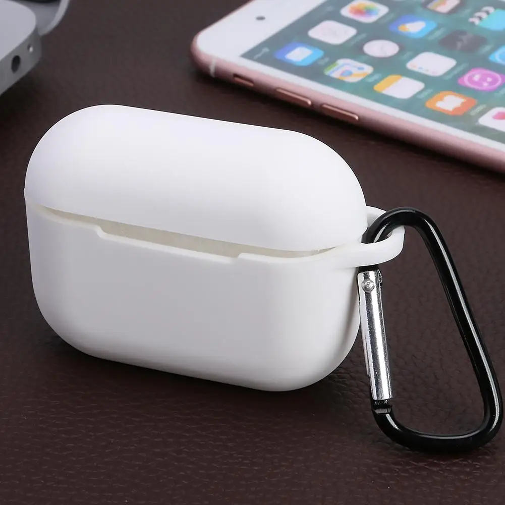 

Anti-Fall Bluetooth-compatible Headset Silicone Cover Compact and Portable Carry Convenient Container Protector for Airpods Pro