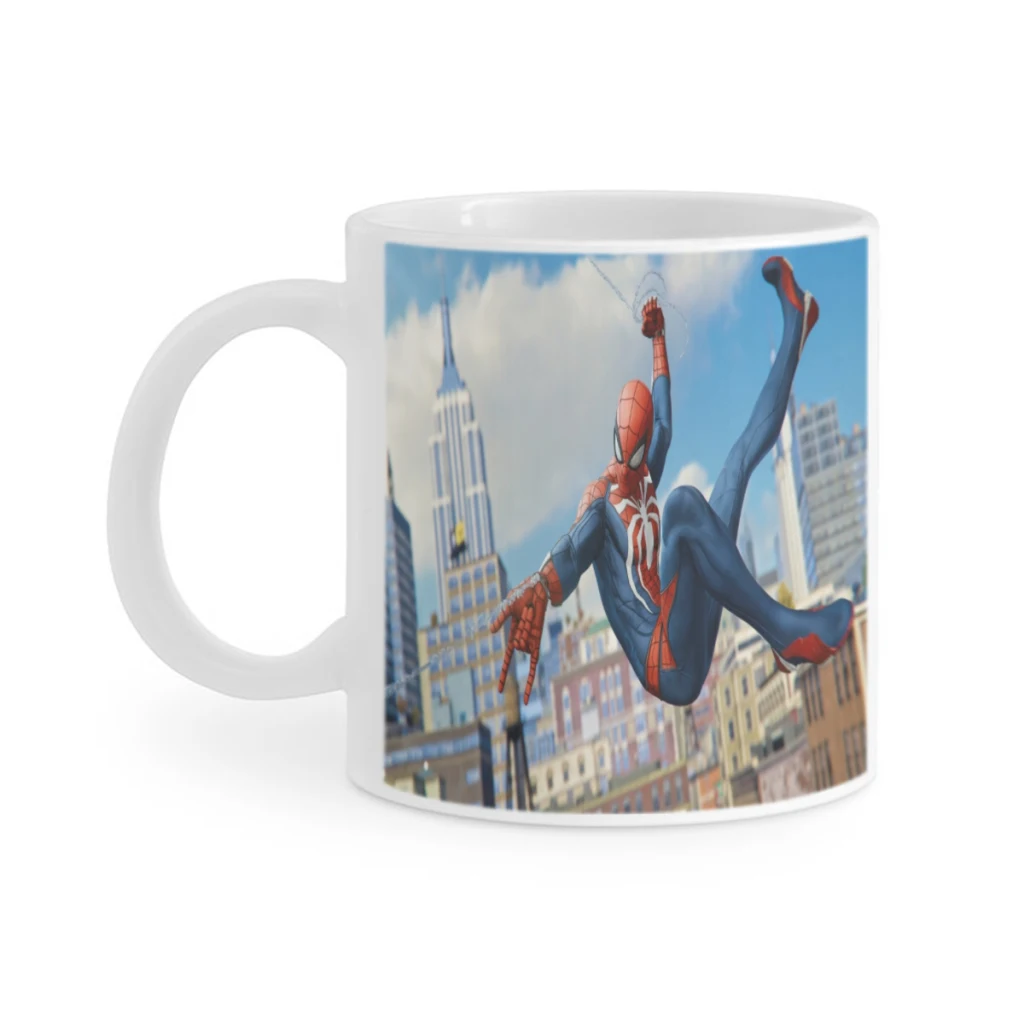 Обертка для кофейной кружки Человек-паук сублимационная керамическая чашка чая