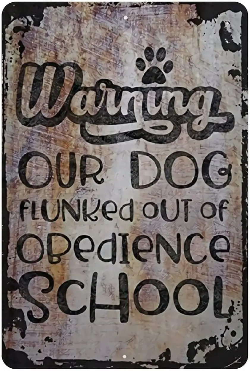 

Фотообои с надписью «Our Dog», металлический жестяной плакат, украшение для стен гаража, бара, дома, 8X12 дюймов