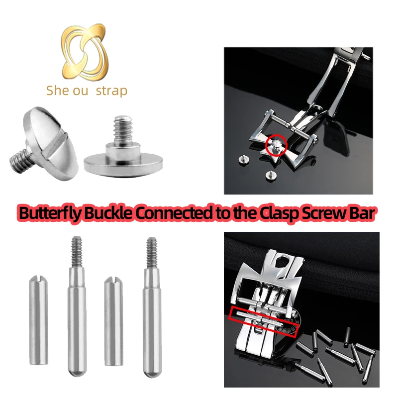 Мужская и женская складная пряжка винт с пряжкой для часов Vacheron Blancpain FIFTY FATHOMS 6654