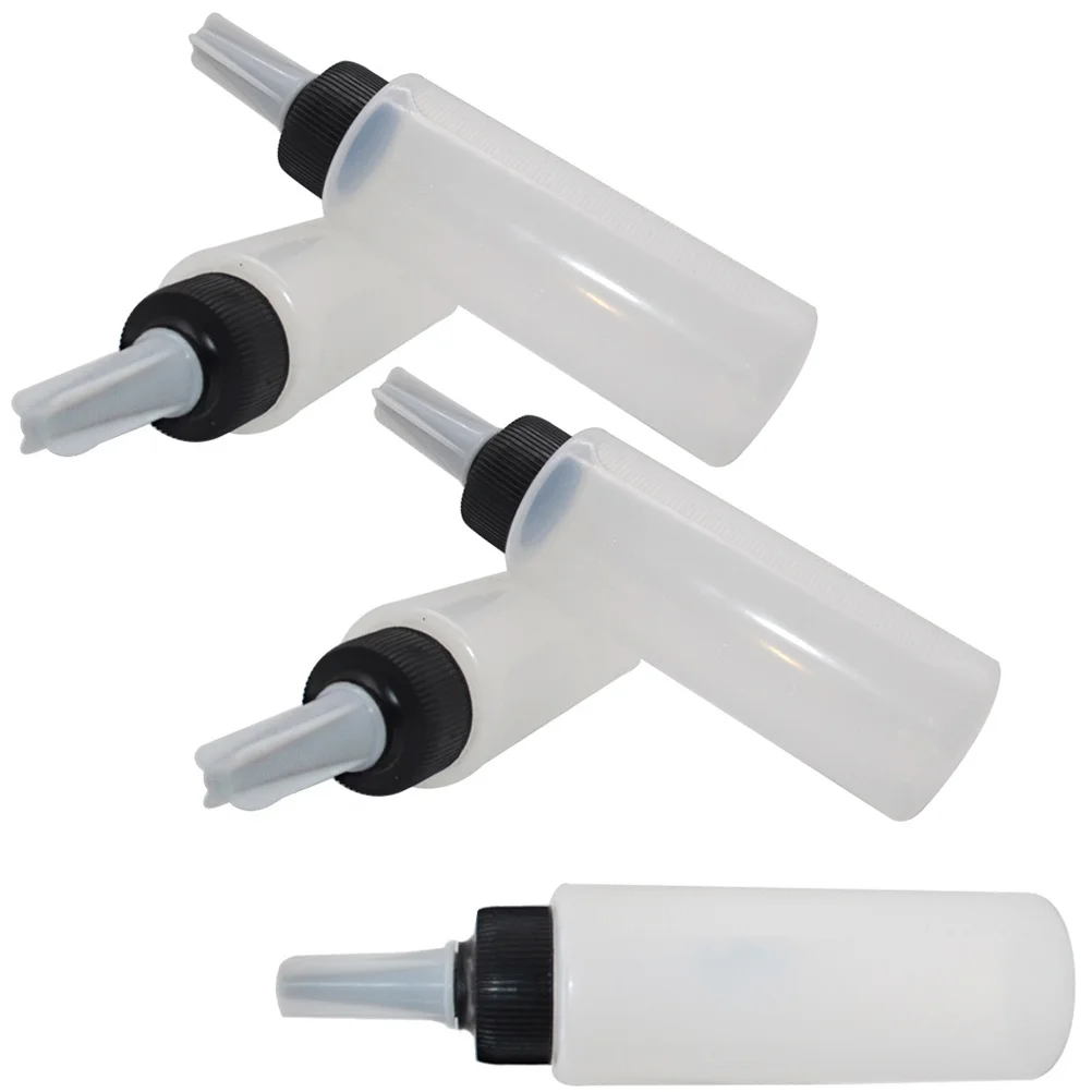 

5pcs Dispensing Dripping Empty Water Bottle Tattoos Bottles Wash Bottles Refillable Bottles Plastic Container