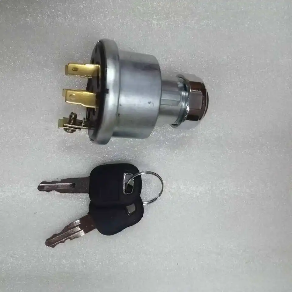 

Excavator parts key ignition switch start key with 5 wires for E320C excavator