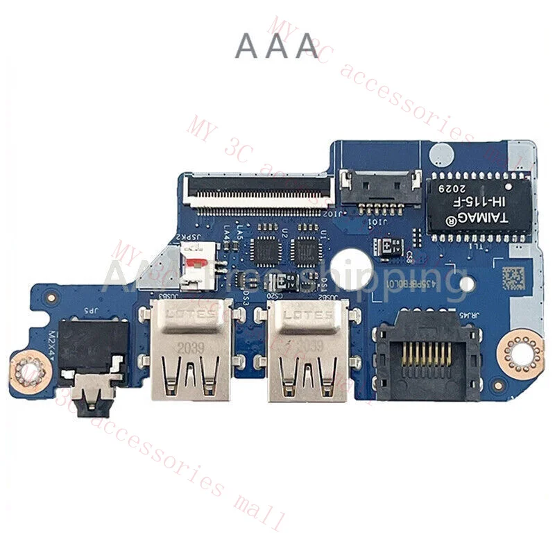 Новая плата аудио ввода-вывода USB RJ45 для Acer AN515-55 56 57 44 45 46 PH315-53 PH315-54