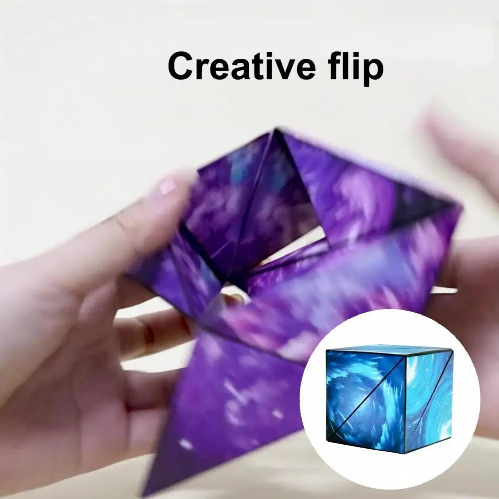 

Stable Structure Decorative Stress Relief Sensory Magnetic Cube for Home