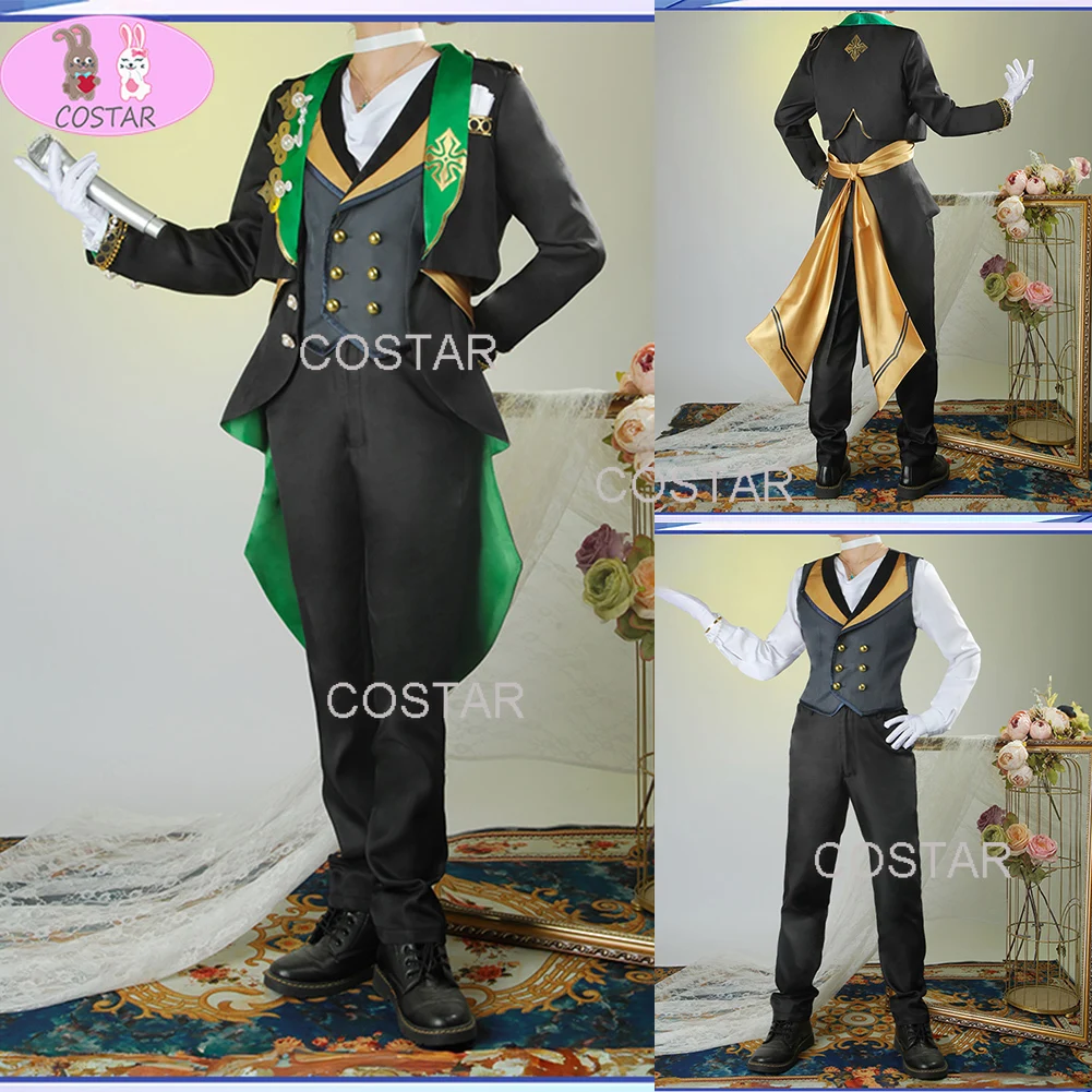 

COSTAR [на заказ] игровой комплект звезд Amagi Hiiro Косплей Костюм Хэллоуин наряды мужской новый костюм униформа