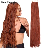 zizi braids crochet box braiding synthetic hair extensions purple 28 inch long curly crochet braiding hair for women ns09