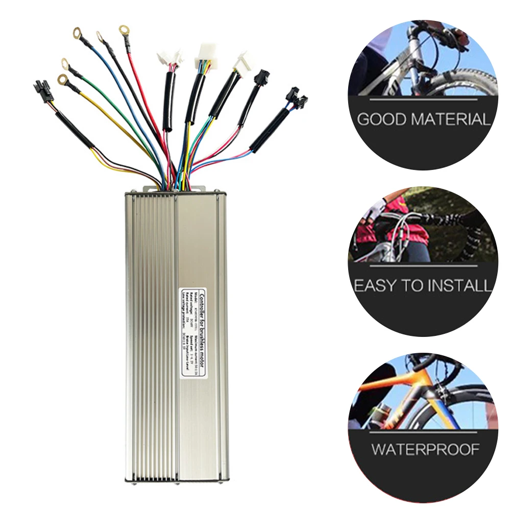 

48V KT-50A E-bike Square Wave Controller With Light Line For 3000W Brushless Motor KT Controllers Electric Bicycle Accessories