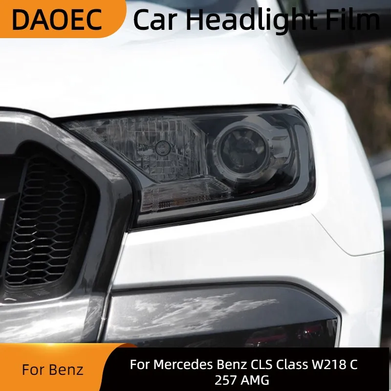 

Для Ford Ranger Wildtrak Raptor 2015-гг. в., тонировка автомобильной фары, Черная защитная пленка, прозрачная наклейка из ТПУ, аксессуары