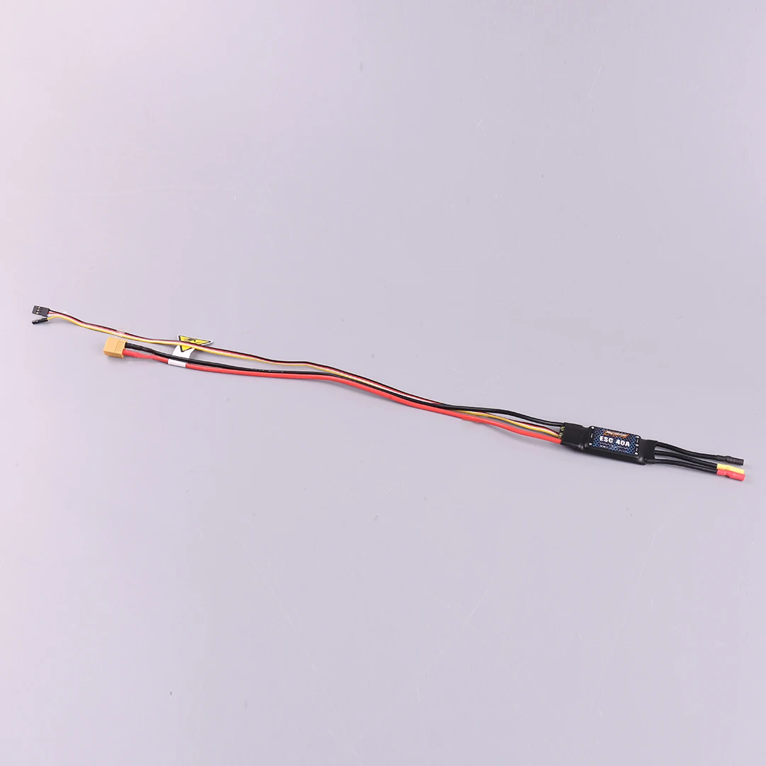 Фото Fms Predator Бесщеточная электрическая модель самолета ESC 40A с переключателем 3A Конфигурация BEC и функцией обратной тяги №2
