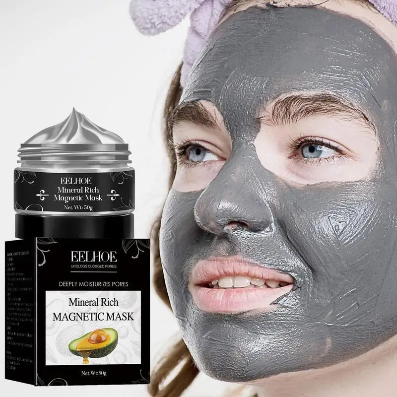 

Pore Minimizer Face Masque Dark Spot Shrinking Clay Pore Cleansing Facial Mud Cover Magnetic Skincare Beauty CosmeticAccessories