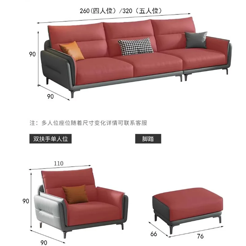 Итальянский дизайнерский диван для гостиной современная спальня пуфы ленивый