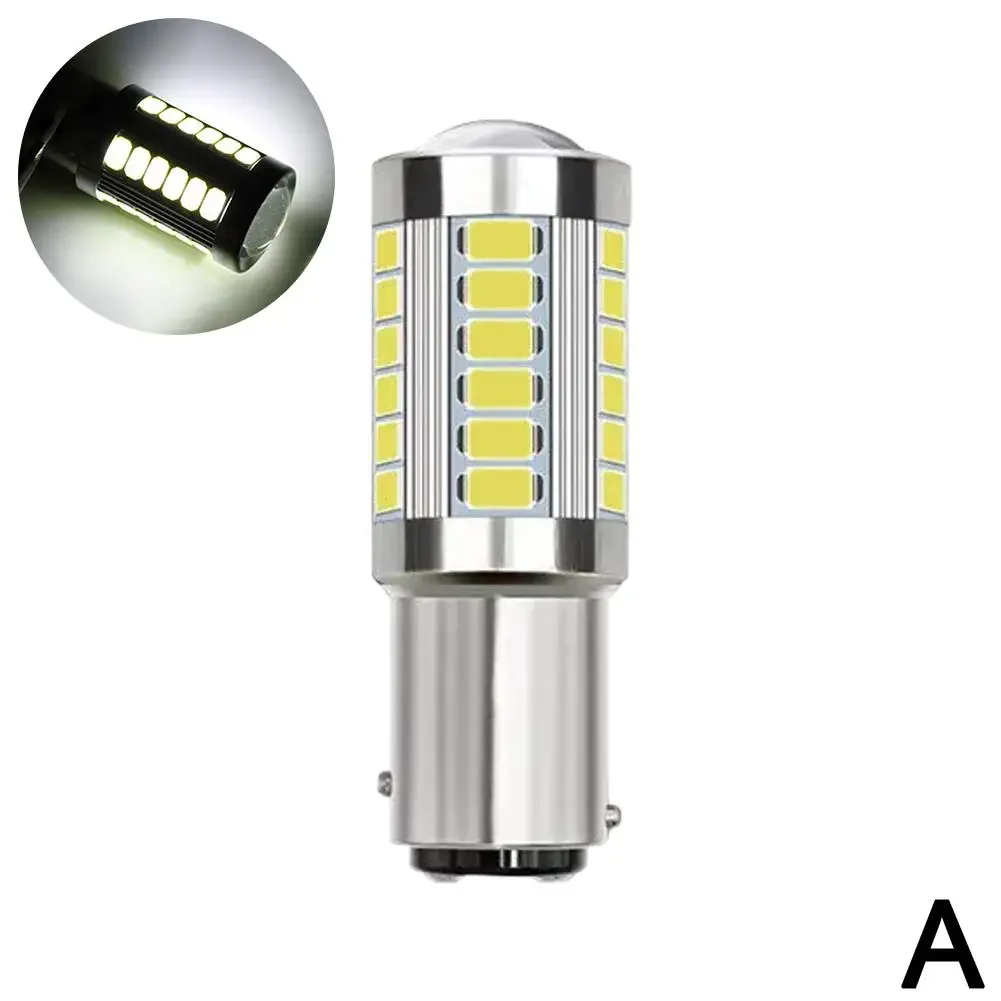 

1 шт. PY21W P21/5W 1156 Ba15s 1157 Bay15d для автомобильных светодиодных ламп указателя поворота 12 В 33SMD 7000 К Белый тормоз, парковка заднего хода L F8T8