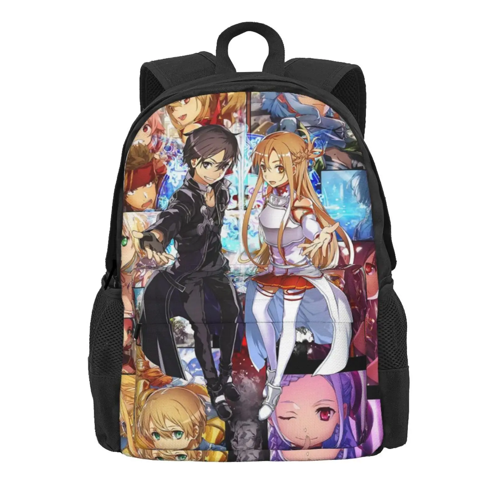 

Школьные ранцы Sword Art Online 7 для мужчин, мужские рюкзаки для школы, дорожная женская сумка