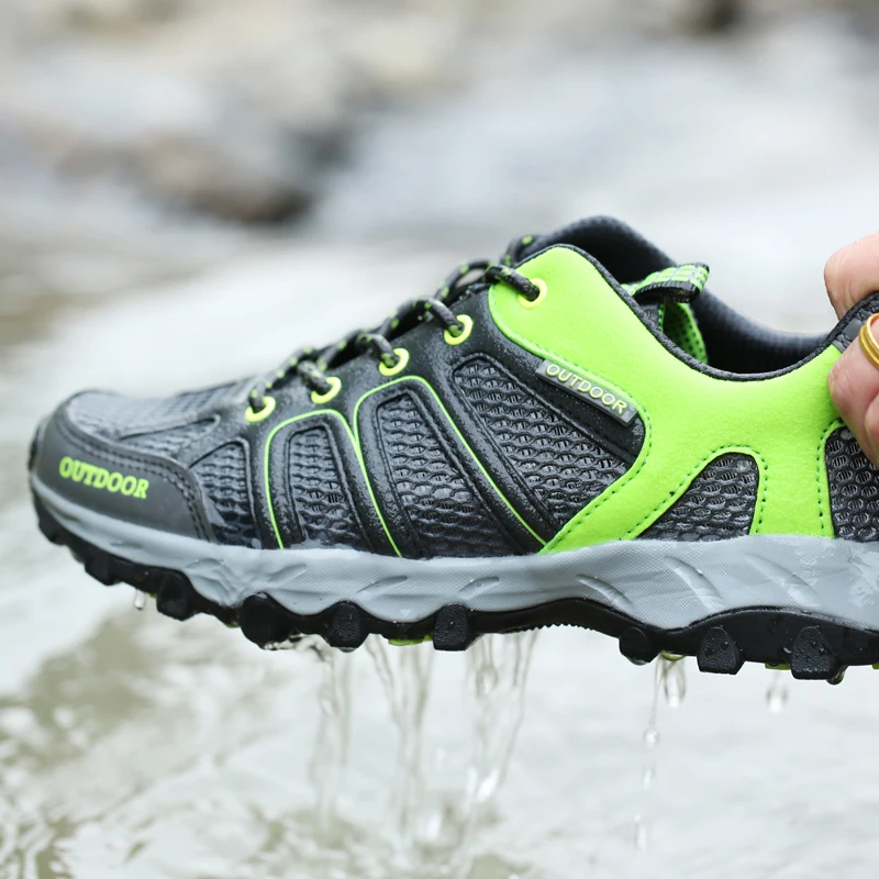 STRONGSHEN Men Aqua Shoes Barefoot Women Beach Shoes Quick Dry Wading Sneakers Outdoor Breathable Moutain Trekking Shoes Unisex