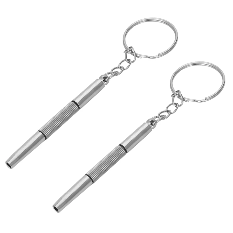 

2X 3-In-1 Eyeglass Sunglass Spectacle Frame Repair Kit Screwdriver Tool