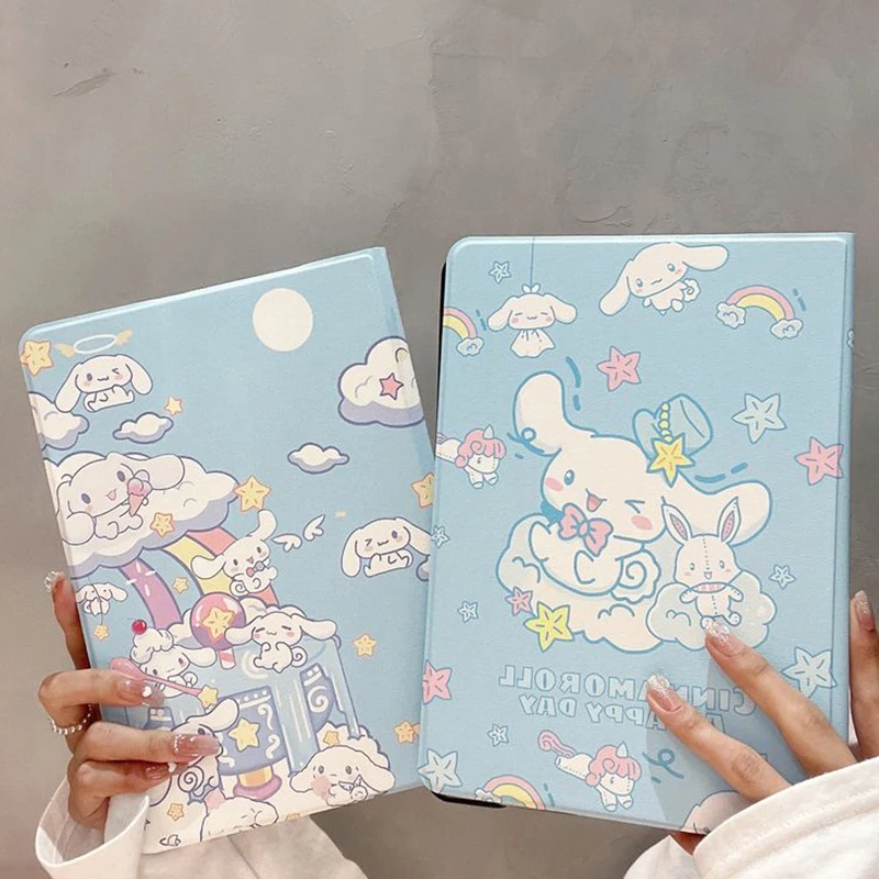 

Милый умный чехол в стиле аниме Cinnamoroll для Ipad 11 10,9 10,5 10,2 9,7, чехол для планшета Apple Ipad Mini 3 4 5 6, защитный чехол