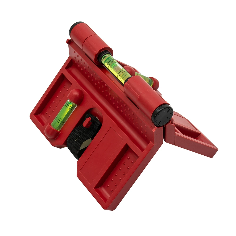 

Angle Gauge Spirit Level Meter Magnetic Inclinometer Level Fence Post Pipe Magnetic Adjustable With Strap Horizontal Vertical