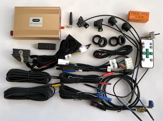 Оригинальный OEM-монитор для пикапа Ford Ranger Raptor 360 градусов камера птичий глаз