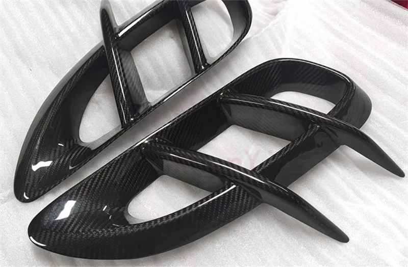 Оригинальные вентиляционные отверстия из углеродного волокна TK в стиле 3K для