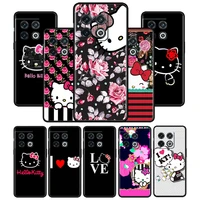 case cover for oneplus 1 9 8 7 7t 8t 9r 9rt 10 pro nord n10 n100 n200 ce 2 5g soft tpu armor hello kitty flower red cool