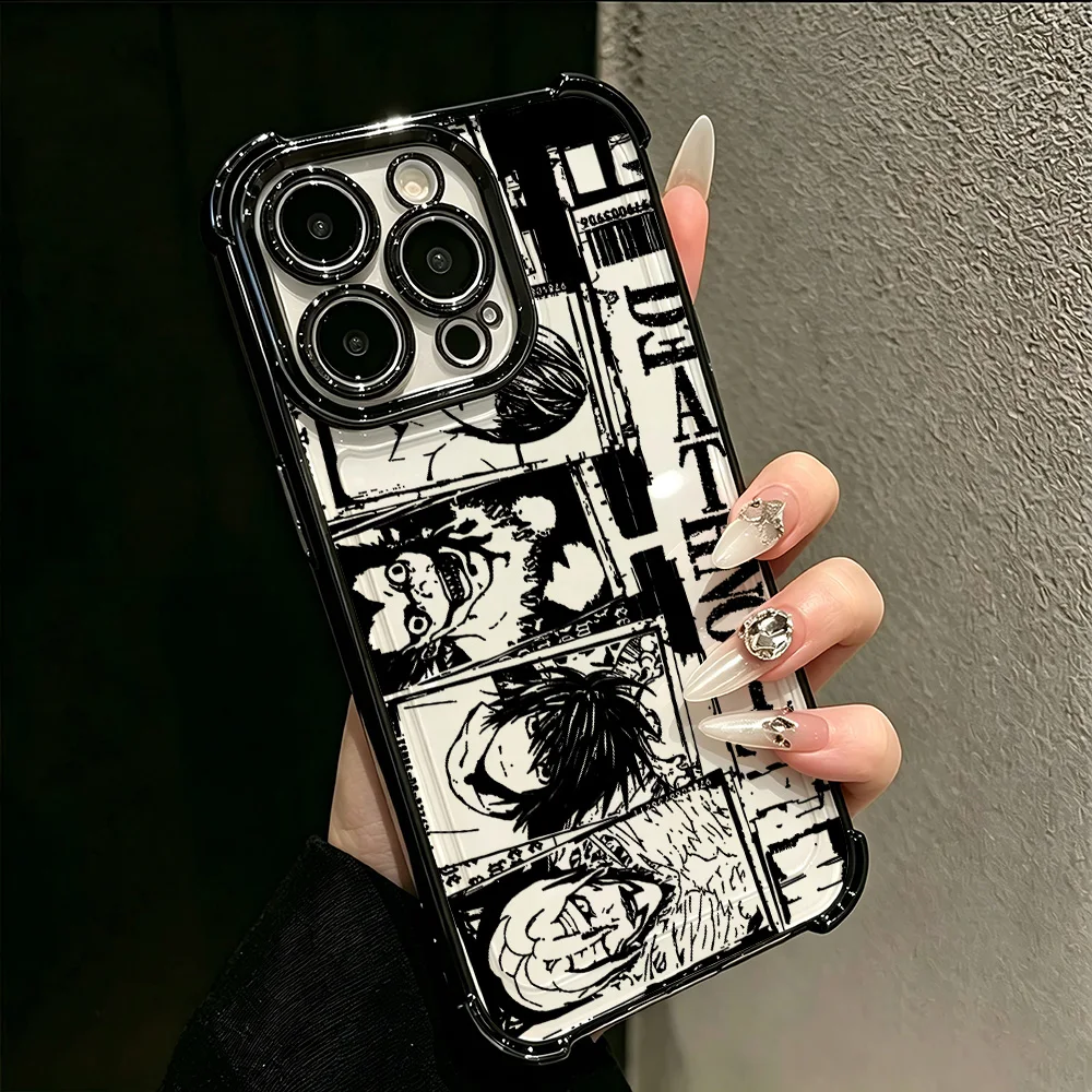 Новый противоударный чехол для телефона Xiaomi Redmi A7, A15, A3, 15C, 14C, K50, A1, Note 15, 14, 13, 12, 12S Pro Plus 4G 5G с дизайном «Аниме: Death Note» (art.: 3920dc65e59da) - 3920dc65e59da