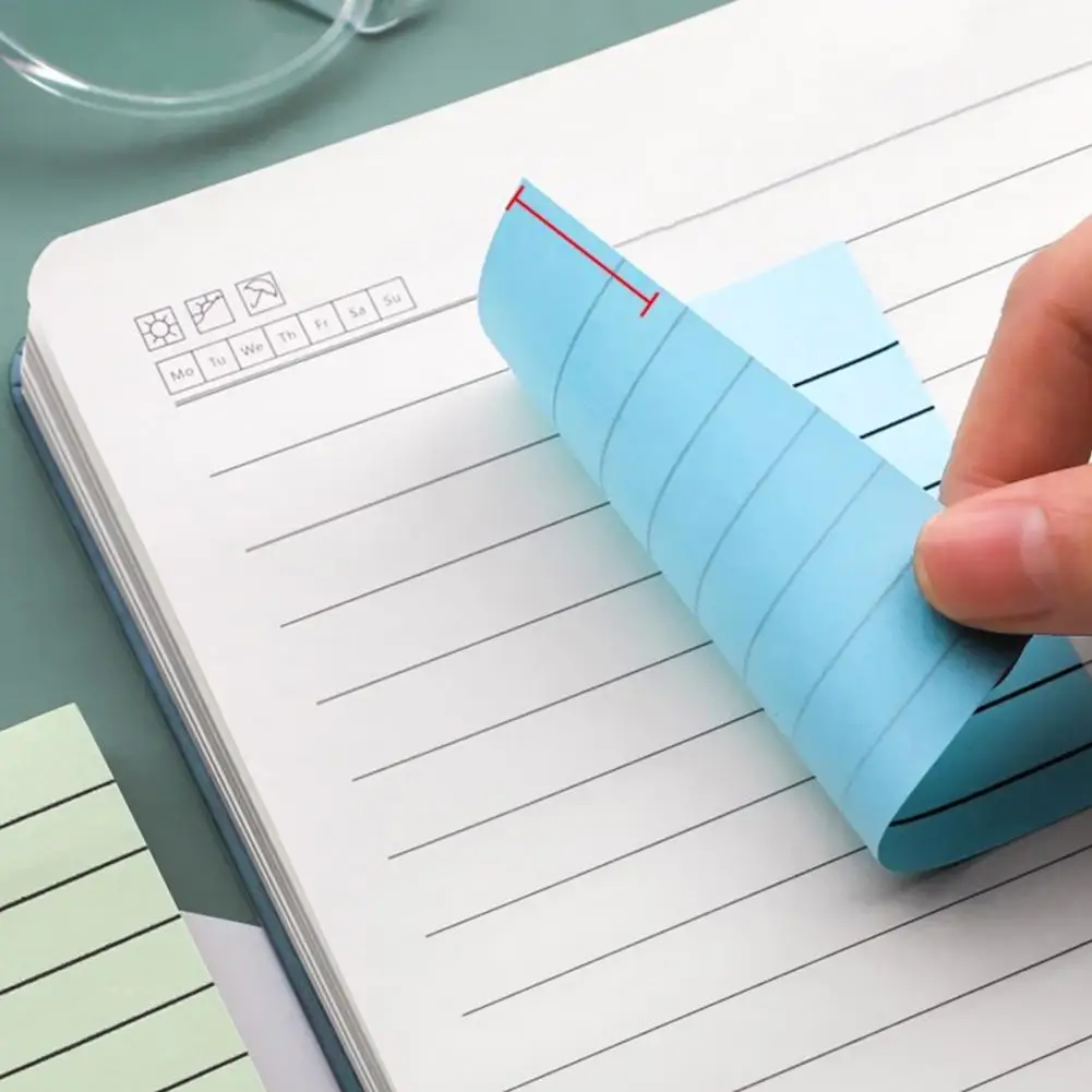 

Reminder Colorful Easy to Peel Self-stick Note Pad Office Accessories