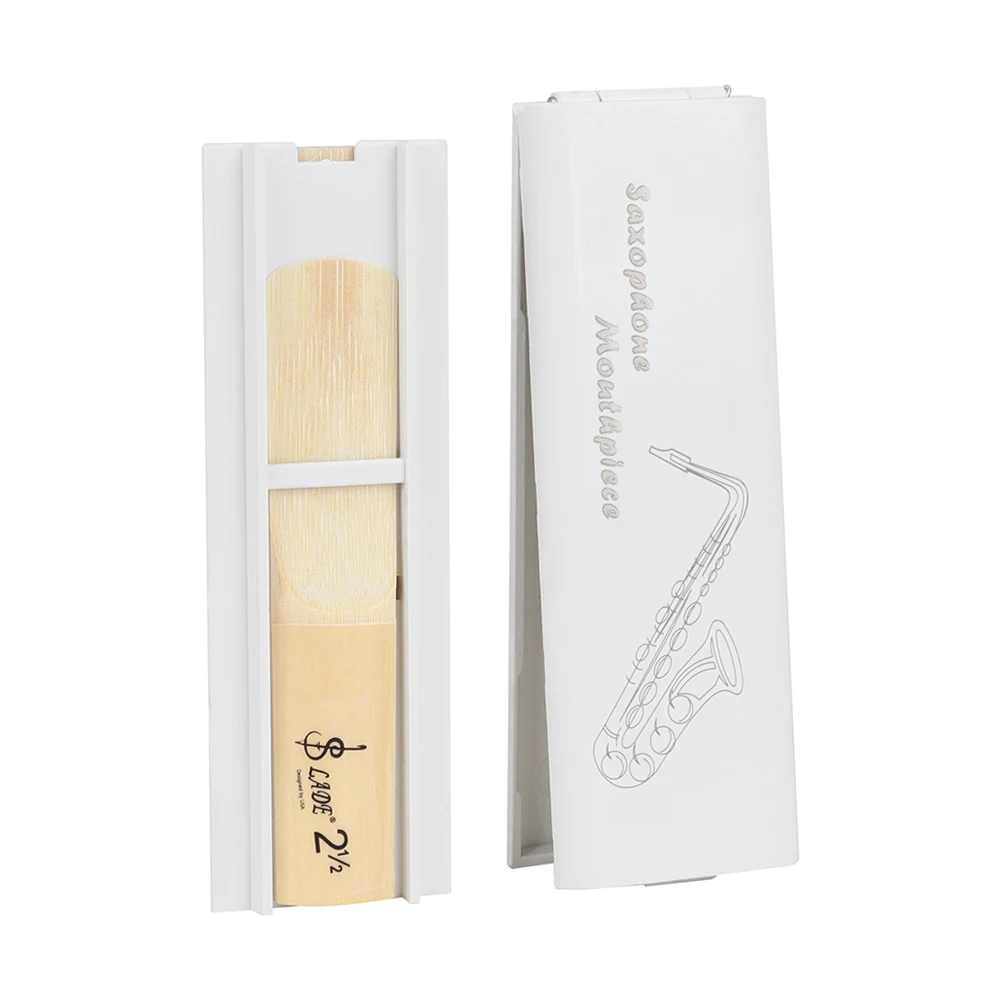 

ABS Eb Alto Sax Saxophone Reeds with Storage Box Professional Saxophone/Clarinet Reed Woodwind Instrument Parts