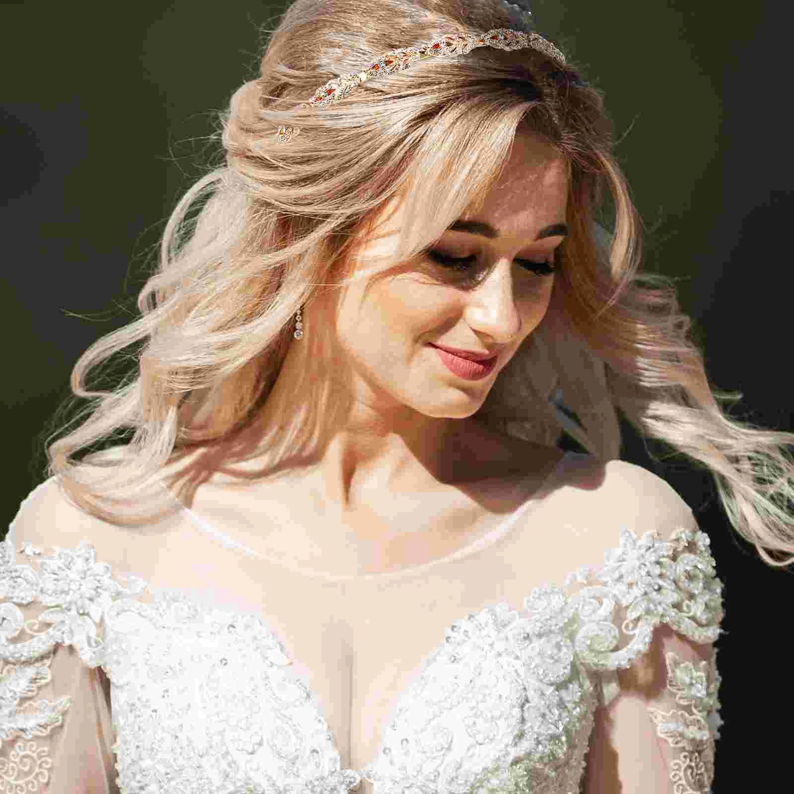 Повязка на голову свадебные повязки для невесты головной убор вечерние женские