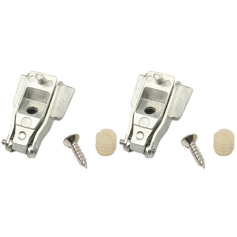 

2X Chrome Outer Door Handle Hinge Repair For Fiat 500 51964555