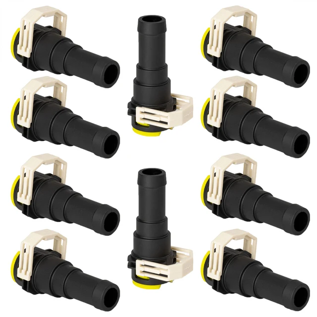 

10 шт. соединитель для водяного шланга для Mazda 2/3/5/6/CX-7/CX-9, замена B37F61240 D 65161240 Д651-61-240 Б37Ф-61-240